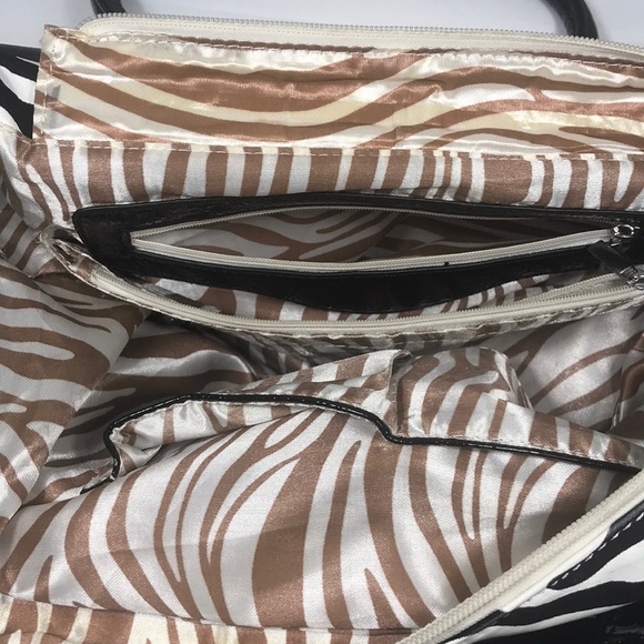 Zebra Purse Velvet Strips - Picture 4 of 8